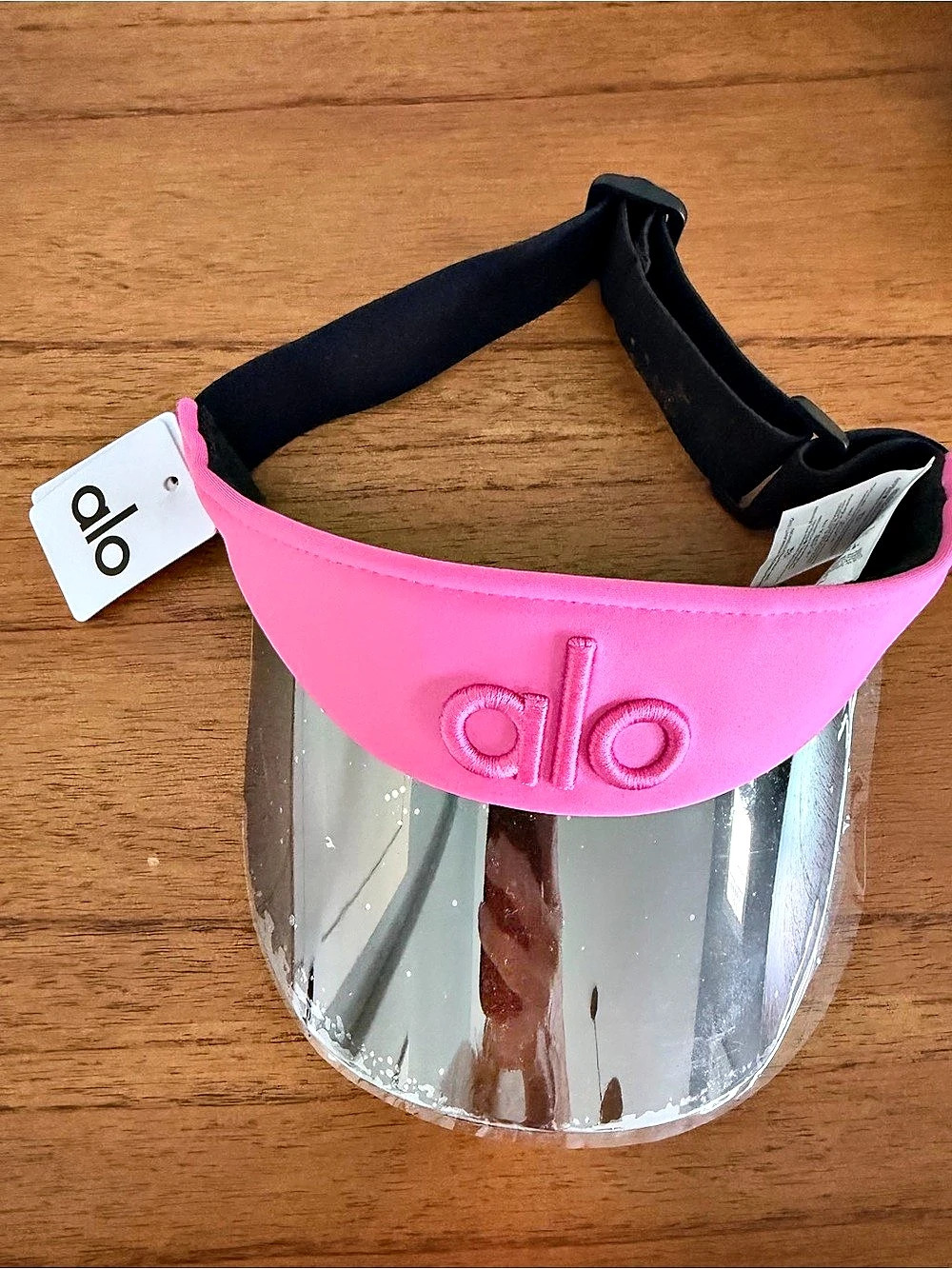 alo Pink Visor NWT